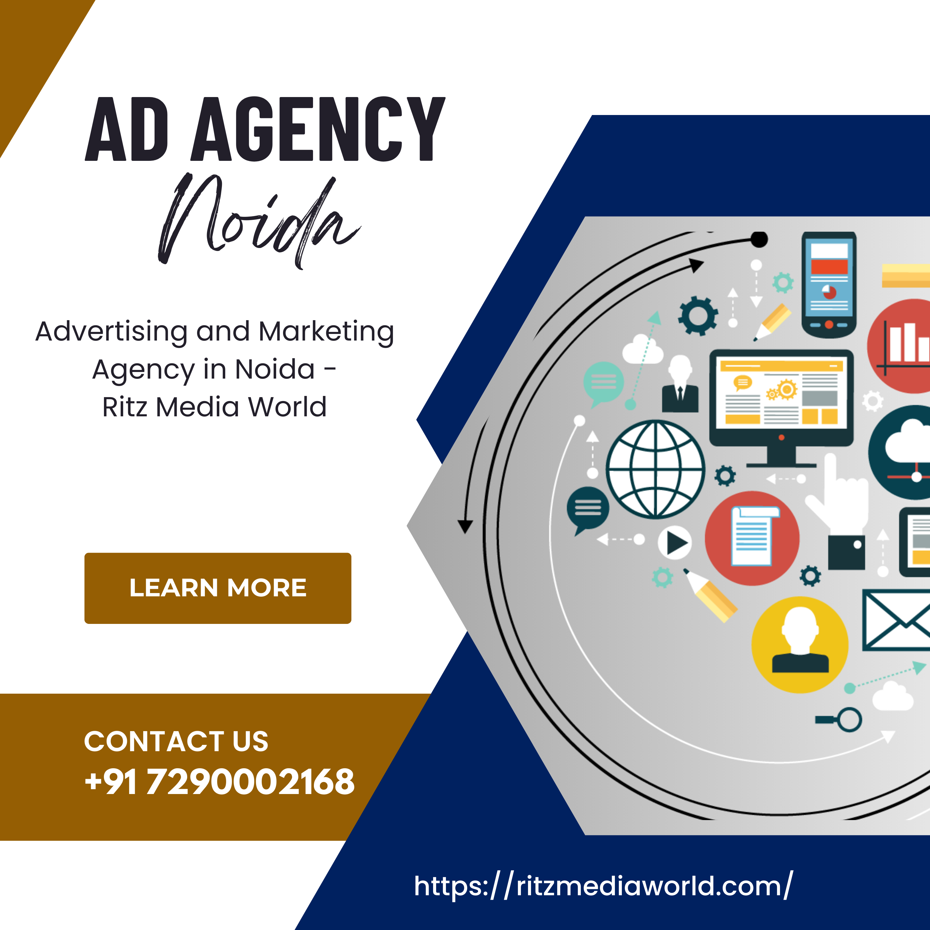 Best Ad Agency in Noida  Ritz Media World